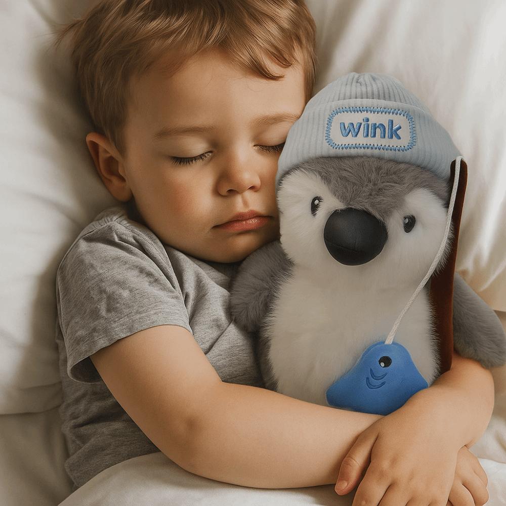 Interactive Penguin Hug Fish Plush Toys Handmade Penguin Painter Stuffed Toys  Kids Gifts