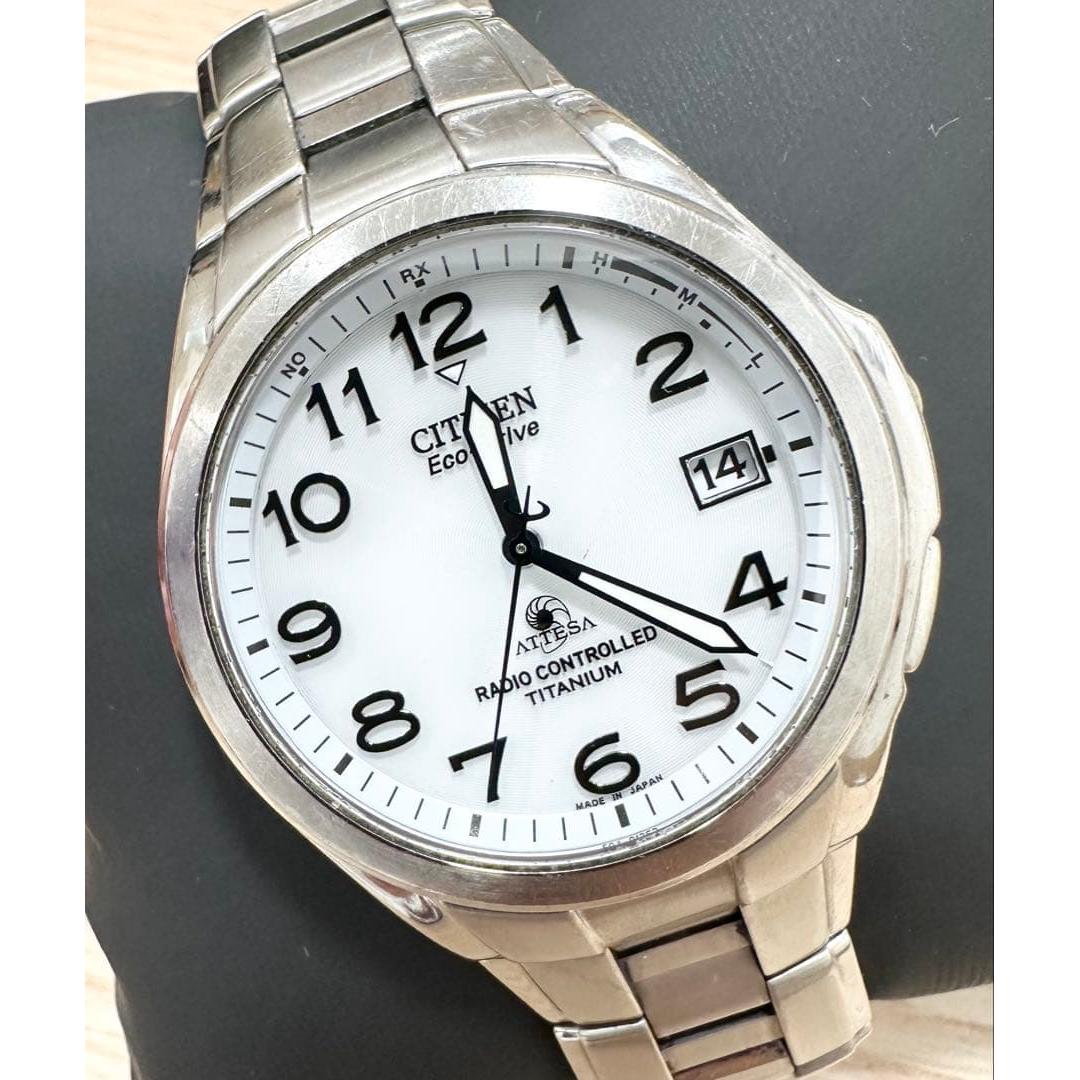 Used *Citizen Atessa Eco Drive H410-T003788 Watch Working Product