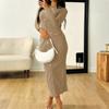 Elegant Temperament Hip-covered Long Skirt Dress Women's Autumn and Winter 2025