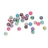 200pcs Handmade Clay Round Beads 0.31 Inch Spacer Beads Polymer Clay Beads  For Jewelry Making