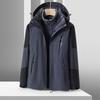 Mink Velvet Liner 3-in-1 Windproof Waterproof Jacket for Women & Men - Detachable, Warm Outerwear