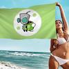 Invader Zim Hippie Microfiber Beach Towel Absorbent Quick Dry Soft Yoga Swimming Resort Mountain Climbing Towel