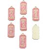 16 Styles KC Gold Drop Oil Fresh Flower Valentine's Day Pendant Charms - Premium and Creative Ornaments