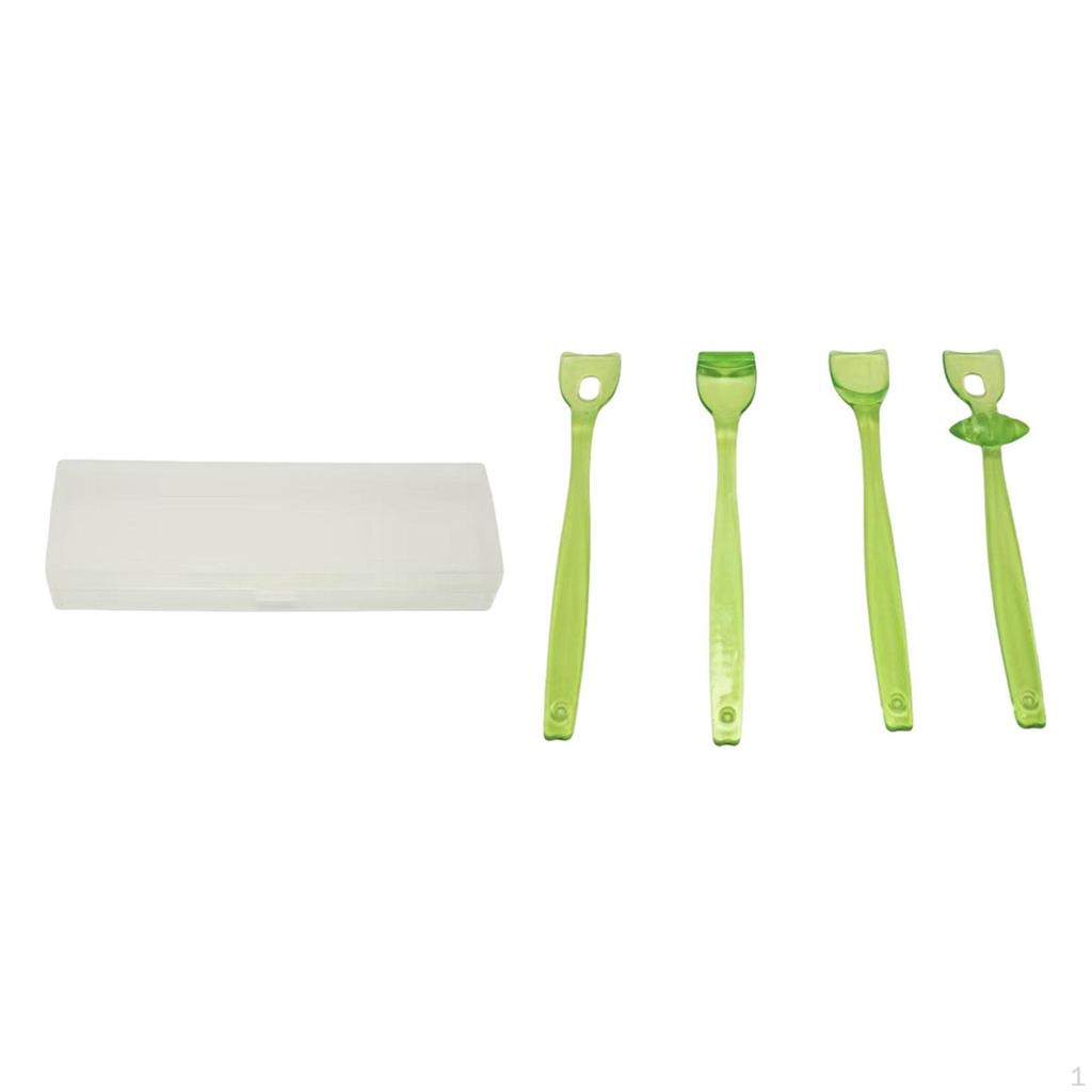 4Pcs Tongue Tip Exerciser Oral Muscle Training Mouth Articulation Exercise
