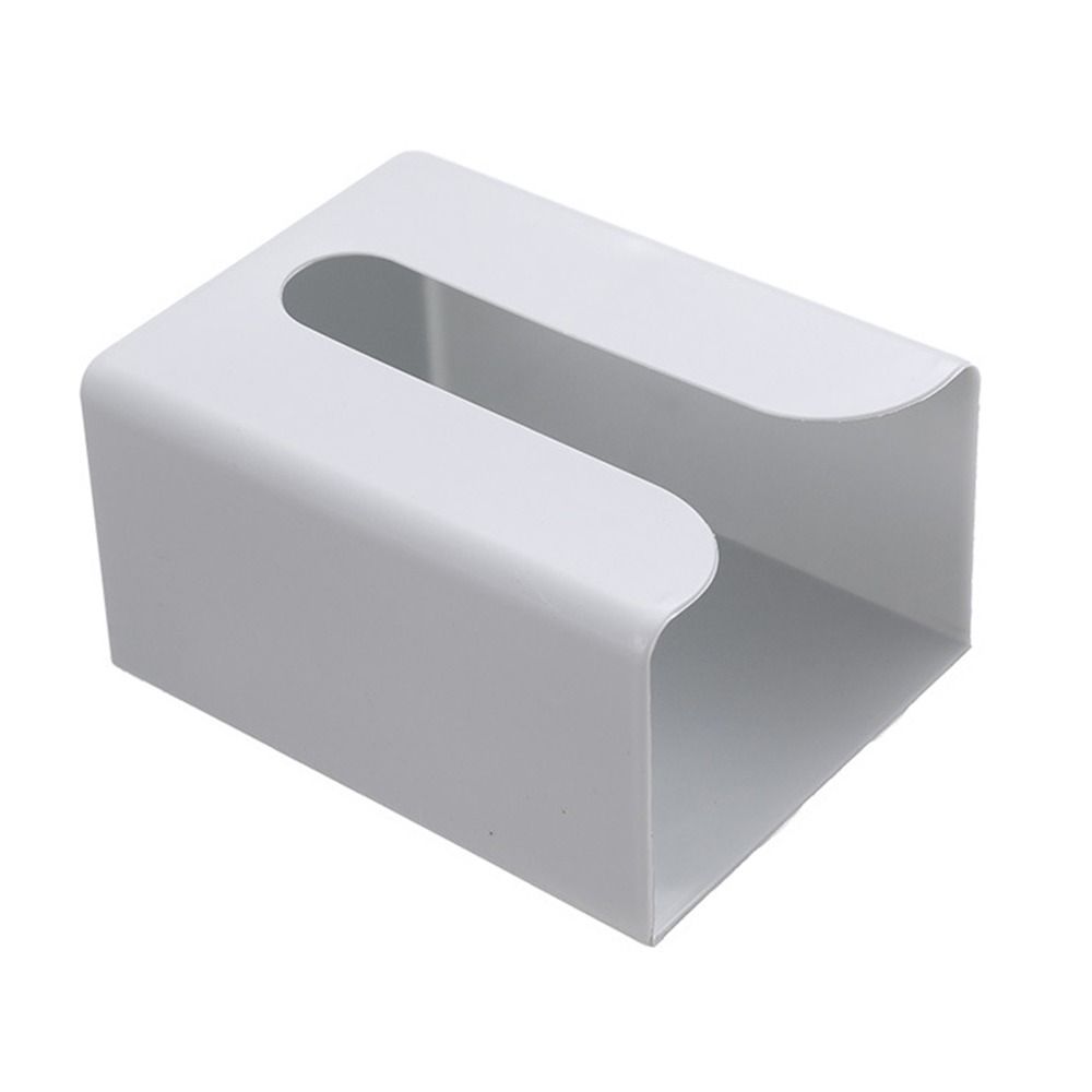 Wall Mounted Toilet Paper Holder Self-Adhesive Paper Shelf Home Supplies Tissue Box  Kitchen