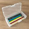 18.8*8cm Plastic Buckle Box for Stationery, Toys, Phone Accessories, Markers, and Crayons