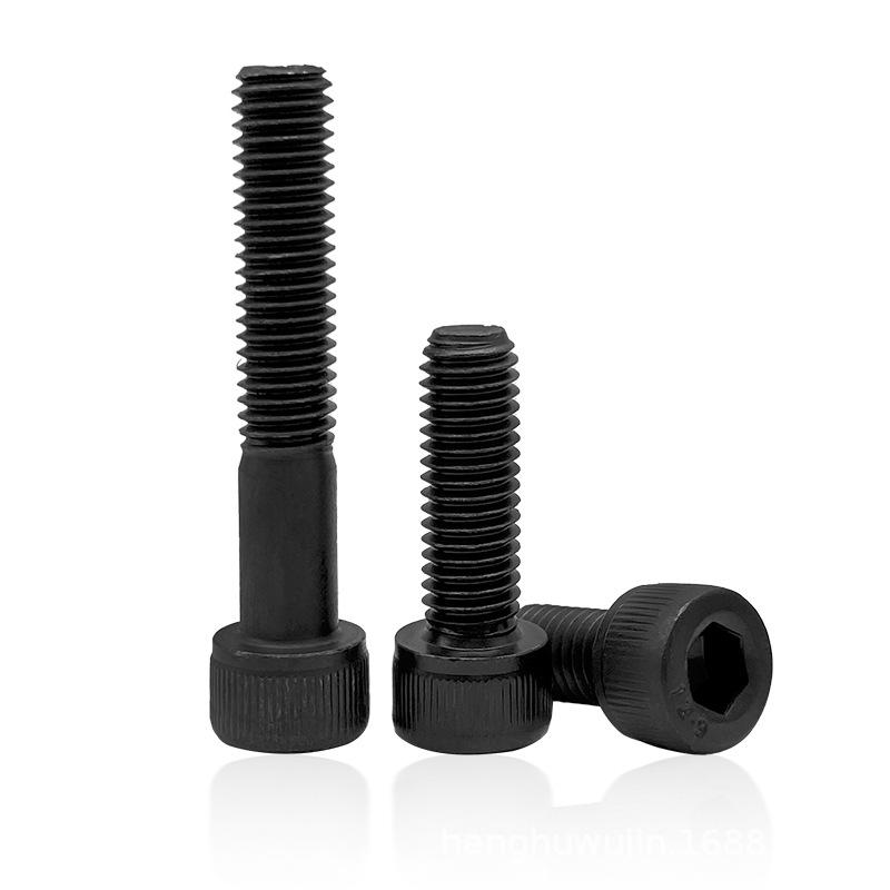 High-Strength DIN912 12.9 Grade Hex Socket Head Cap Screws, Full Thread, M8-M14