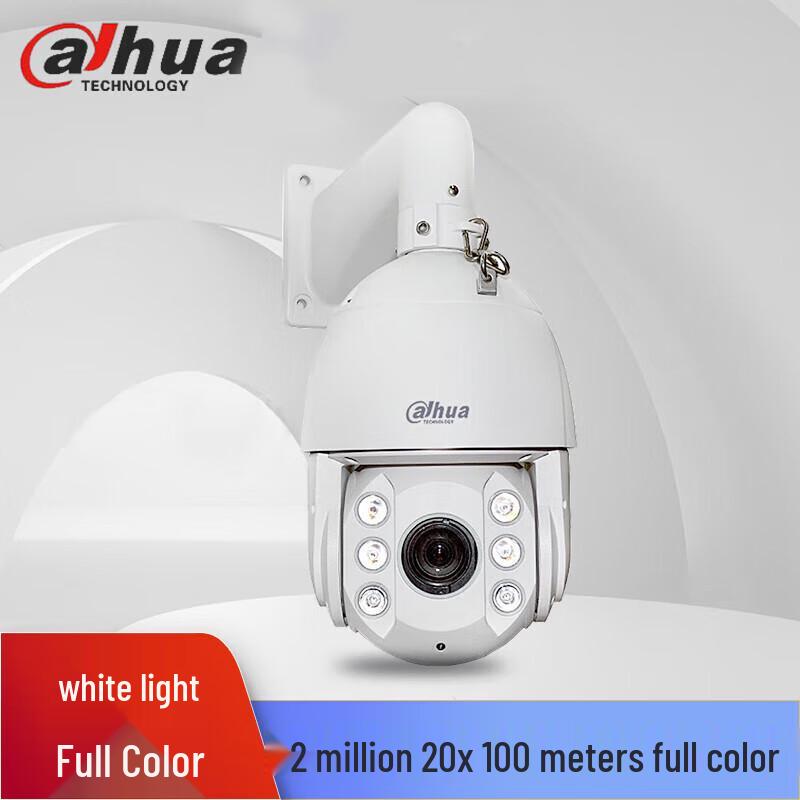 

Dahua 2MP Full-Color PTZ Outdoor IP Dome Camera CN plug (adapter included)