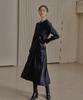 Kkeulle Draper Dress_Black