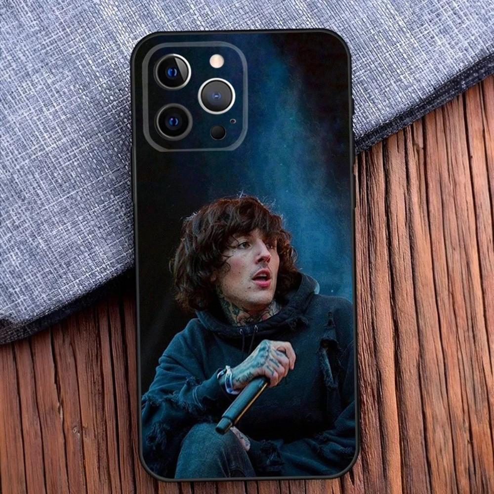 

Oli Sykes B-Bring Me Phone Case For iPhone 16,15,14,13,12,11,Pro,X,XS,Max,XR,Plus,Mini The H-Horizon Black Soft Silicone Case iPhone16pro