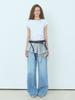 ETMON Cutting Layered T-Shirt White