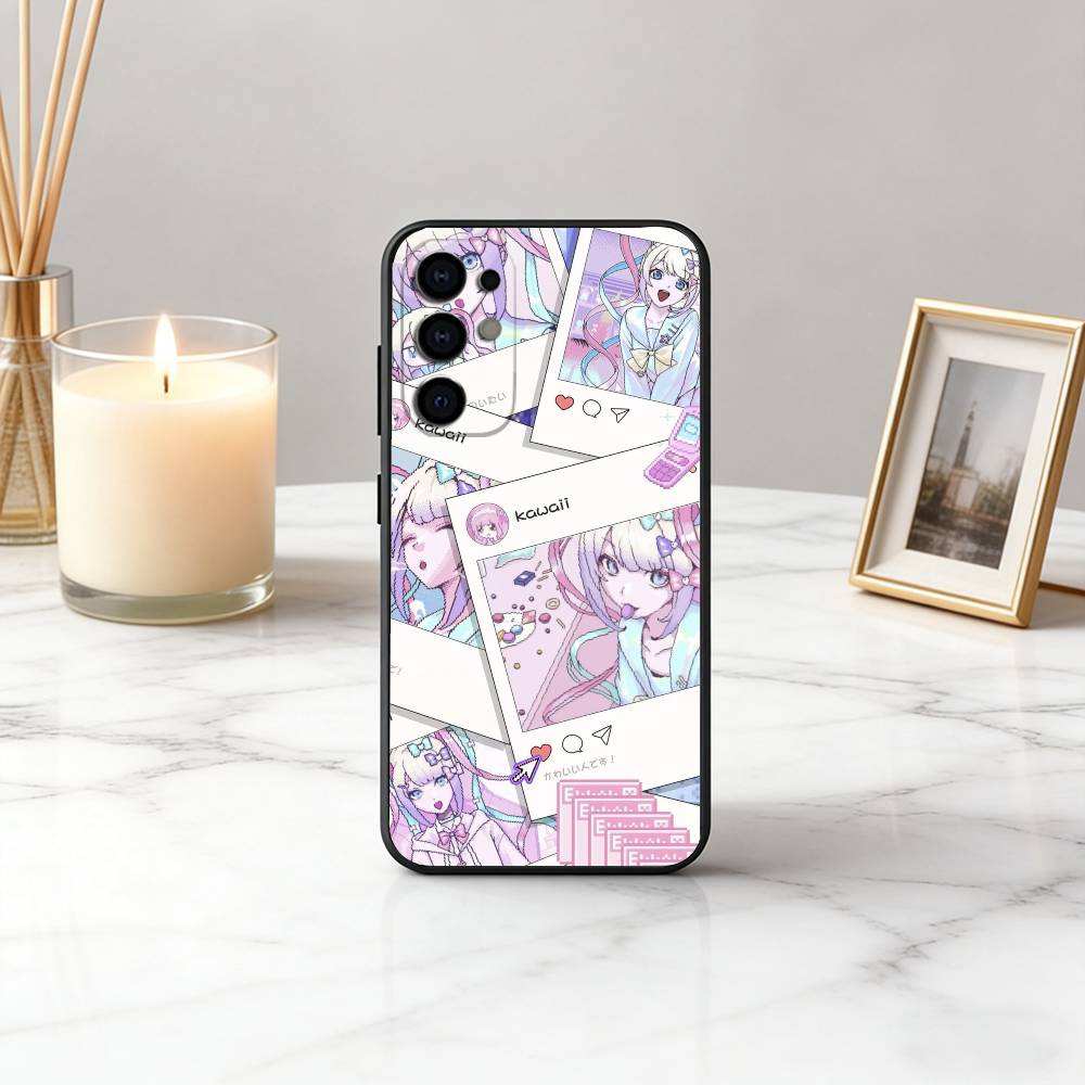 N-NEEDY CUTE GIRL O-OVERDOSE Phone Case For Samsung S25,S24,S21,S22,S23,S30,Ultra,S20,Plus,Fe,Lite,Note,10,Black Cover