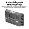 Solar Charge Controller 11V/11V Auto-Adaptive LCD Display with Dual USB Ports for Solar Panels and Batteries