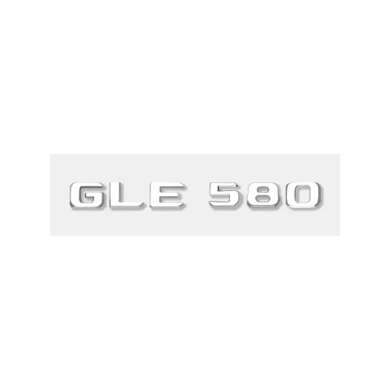 GLE350/400/450/500/580 Letter Badge Sticker Car Rear Trunk Emblem Decal