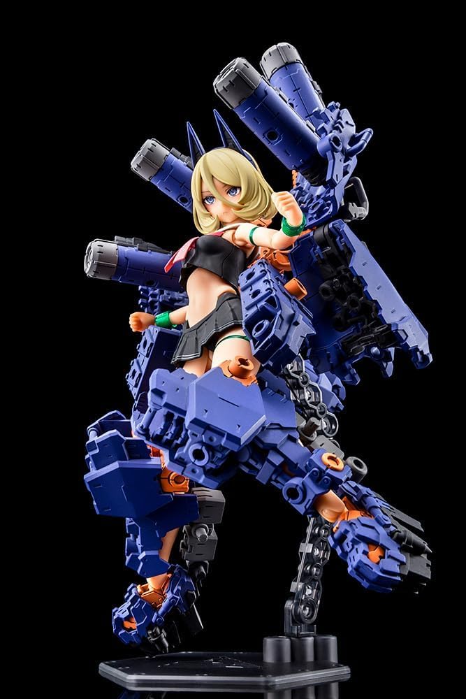 BUSTER DOLL Tank MIDNIGHT FANG 11 Scale Plastic Model, Approximately 172mm Tall