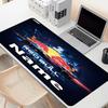 Custom Name Personalized Red Bull Racing Pattern Mousepad, Laptop PC Desk Mat, Decorative Desk Mat for Home Keyboard Pad Gift