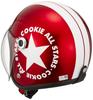 Speed Pit TNK Industries Kids Helmet Candy KIDS Size 51242 CA-6 Red/White (54-56cm)