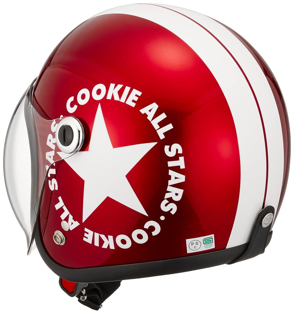 Speed Pit TNK Industries Kids Helmet Candy KIDS Size 51242 CA-6 Red/White (54-56cm)