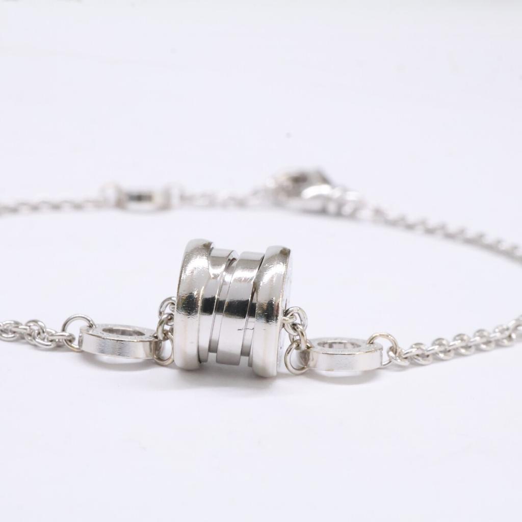 BVLGARI Finished 750WG B-ZERO1 Element Bracelet White goldUsed