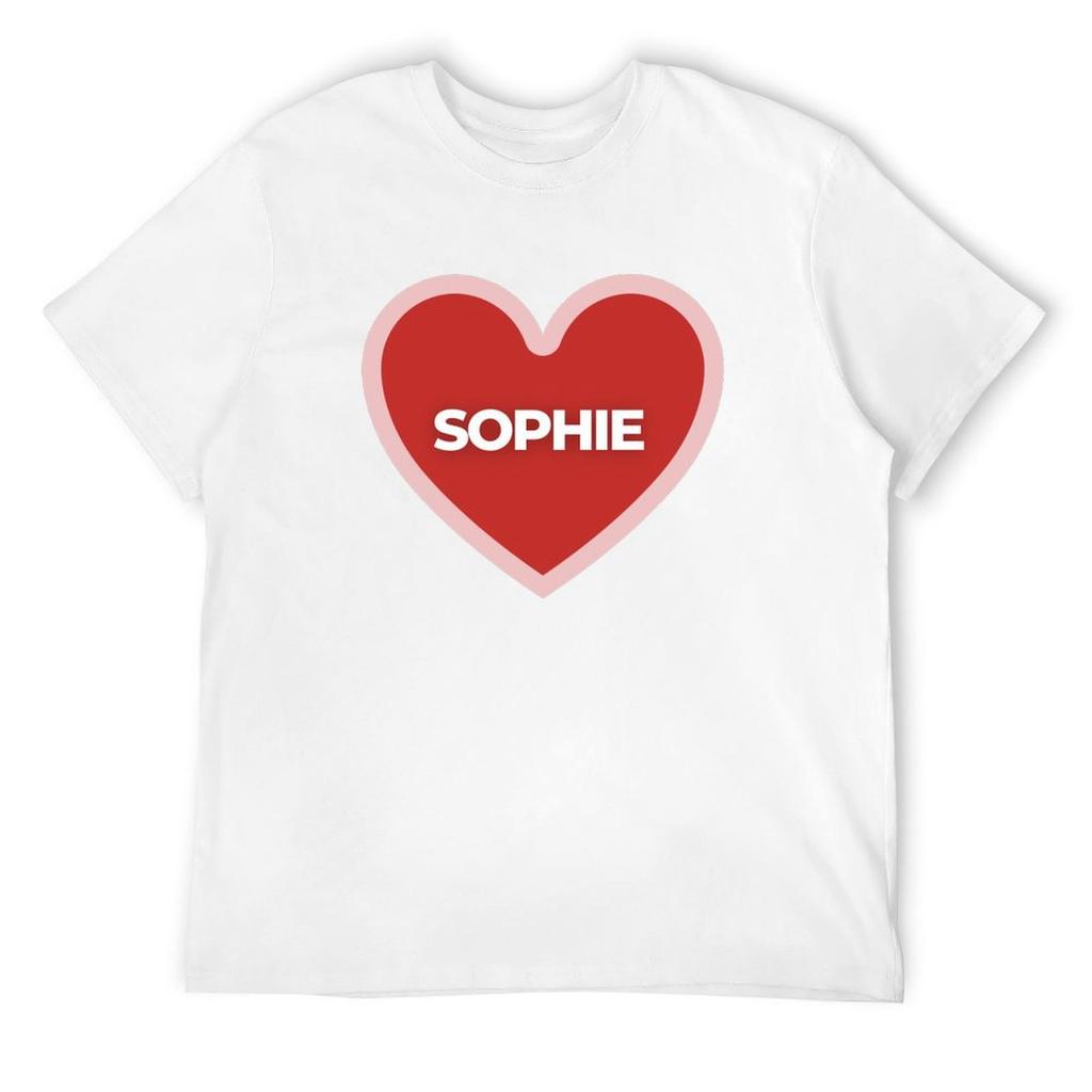 Ich liebe Sophie T-Shirt Anime billige Sachen Sommerkleidung Hemden Herren