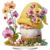 2D/Flat Animal Flowers DIY Acrylic Table Top Diamond Painting Ornament Kits Special Shaped for Adults Home Office Table Decor