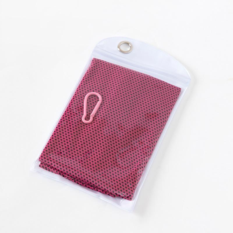 Summer Cold Feeling Sports Towel Absorbent Running Gym Sweat Towel