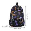 Graffiti Backpack Bookbag Knapsack Schoolbag for Boys Girls Women Men College
