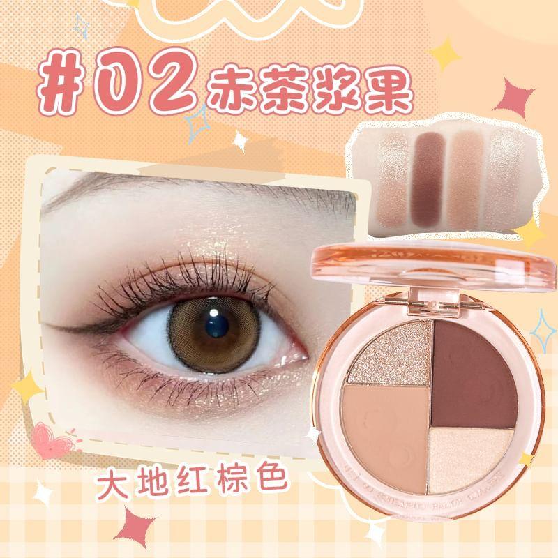 Jelly Bubble - 4 Shades Eyeshadow - 3 Colors (1-3)