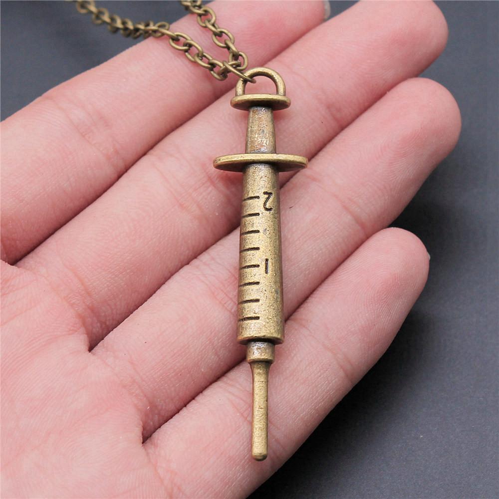 Muzica de studiu Anime 45cm sau 70cm Colier cu lanț lung Bijuterii pentru bărbați Cadouri personalizate pentru nunta