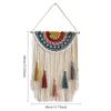 Home Decor Wall Hanging Ornament Colorful Wall Pendant for Hotel Homestay Bedroom Headboard Background Decoration