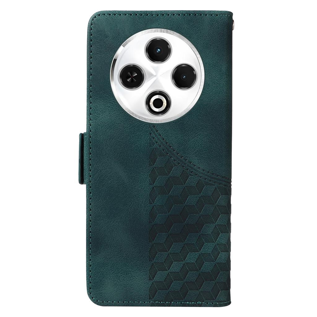 For TECNO Spark 30 4G Case PU Leather Phone Cover Rhombus Starry Imprinted