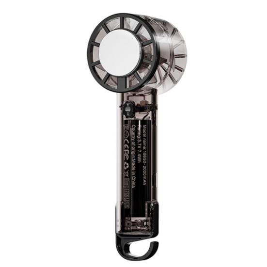 Portable Handheld Fan Rechargeable Cooling Fan Battery Operated Personal Fan with 3-Speed Adjustable чёрный