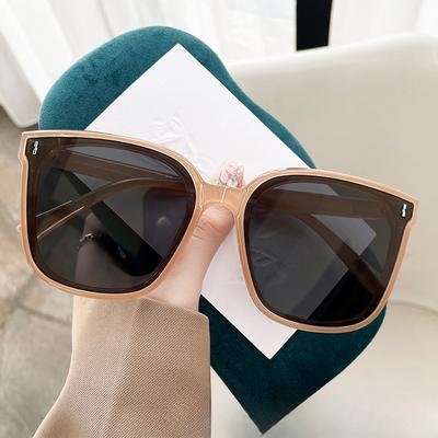 Occhiali da sole Douyin stesso stile coreano occhiali da sole uomini e donne internet celebrità moda grandi montatura occhiali polarizzati