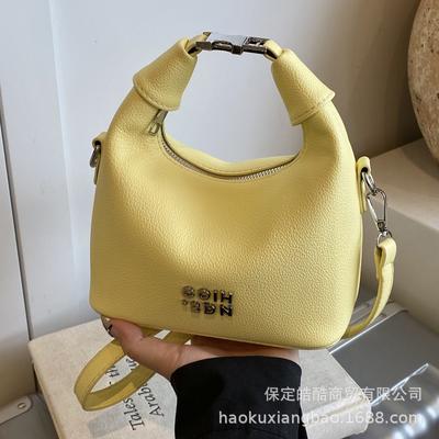 Premium Nischen-Tasche Damen Sommer Retro 2025 Neue Mode Schulter-Umhängetasche Damen Tragbare Knödel-Tasche