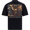 Off-White SS22 Printing Round Neck Short Sleeve Loose Fit Black Men's OMAA119S22JER0041001
