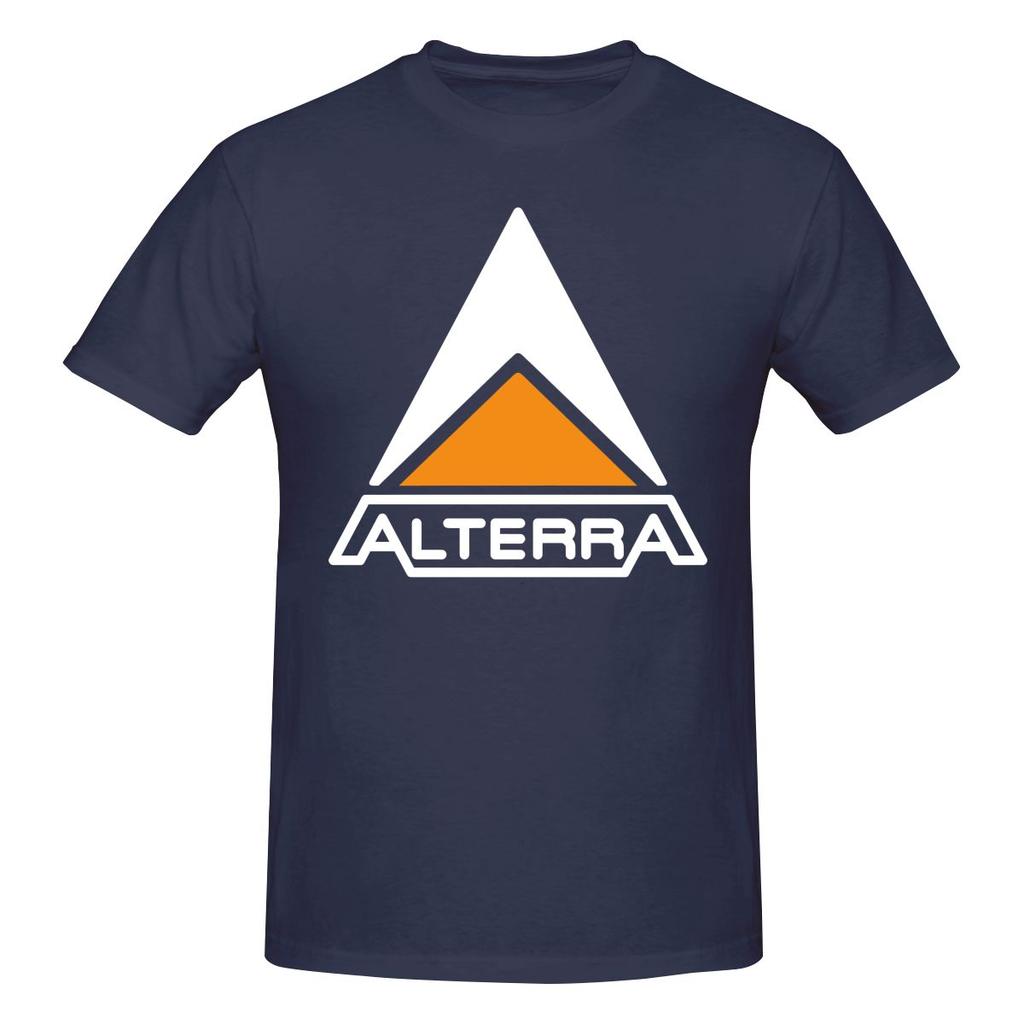 חולצת טי הדפסה מצחיקה Unisexs Alterra Subnautica חולצת טי יוניסקס חדר כושר