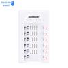 Smart Double Battery Charger No. 5/7: 6-Slot 1.2V AA Rechargeable Battery Charger with Adaptive Lighting