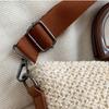 Fashion Weaving Straw Straw Bag Top Handle Bohemian Style Crossbody Bag Hand Woven Bag Beach Vacation