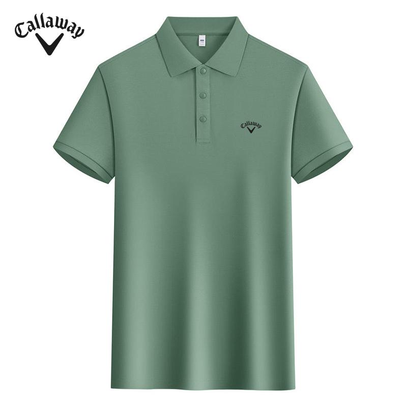 

FN600 Callaway 2026 Summer Women s Embroidered High Quality Cotton Polo Collar Shirt XS