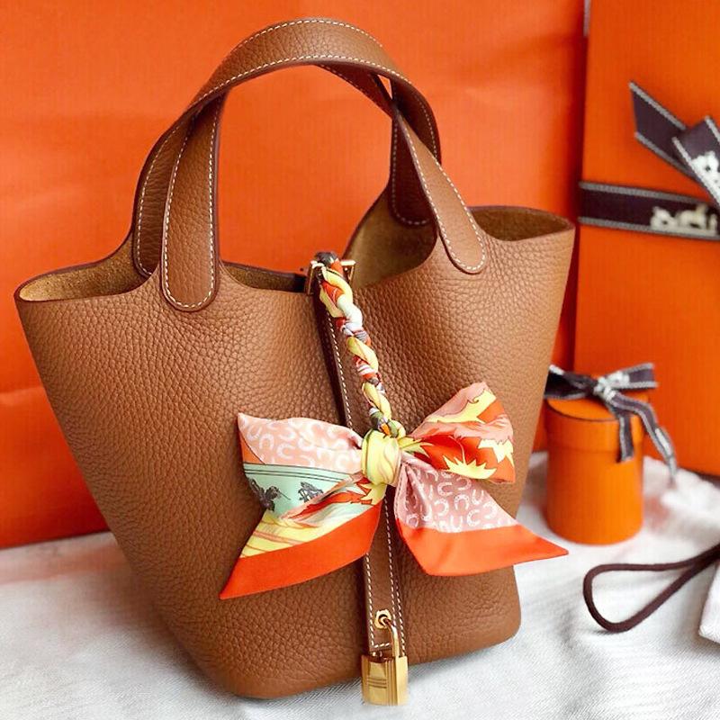 Top Layer Cowhide Tote Bag Genuine Leather Womens Bag High-end Soft Grandma Bag Large Capacity Handheld Cosmetic Bag Casual