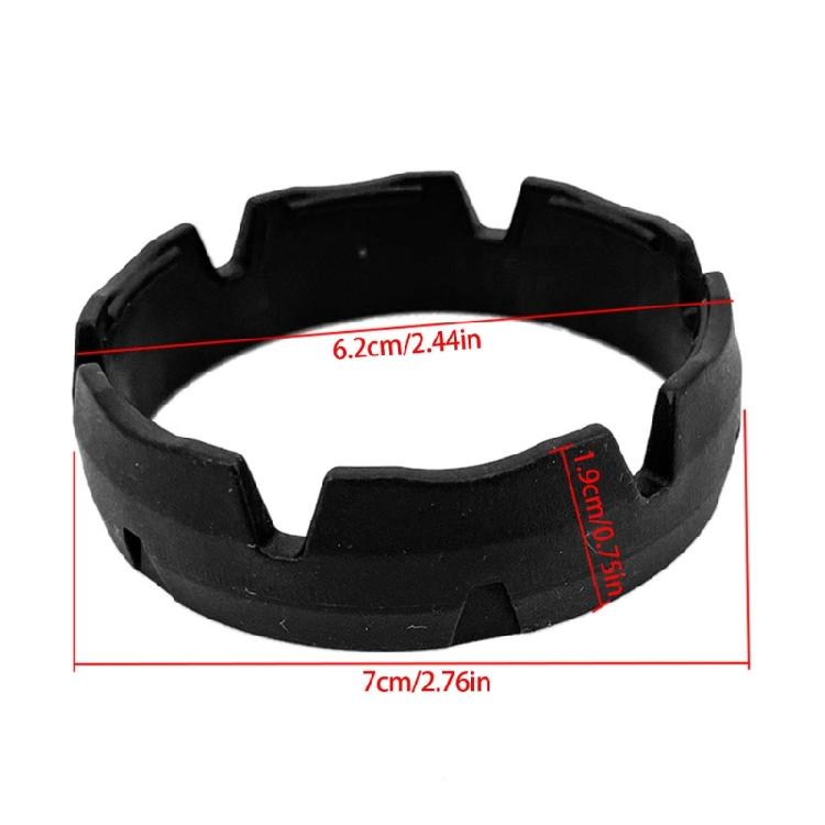Vibration Dampening Fork Protector Rings for K16/K18/K23 High Strength ABS Easy Installation Protections Rings