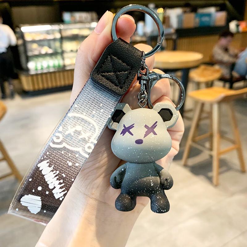 Creative Resin Bear Keychain & Car Pendant