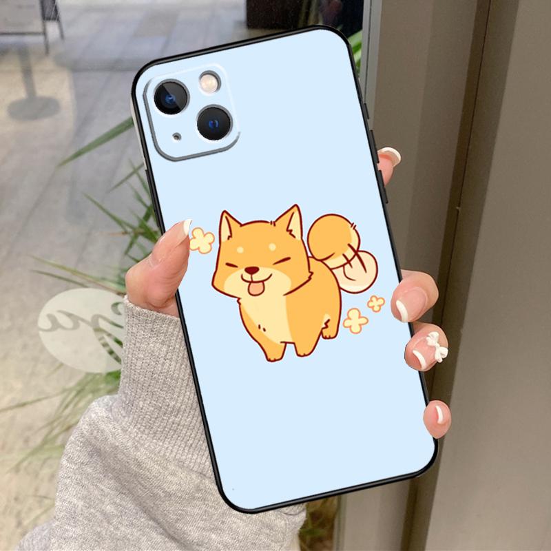 Animal Shiba Inu Case For iPhone 17 Pro Max 16 14 13 12 11 15 Pro Max Plus 12 13 Mini 16e 17 Air Back Cover