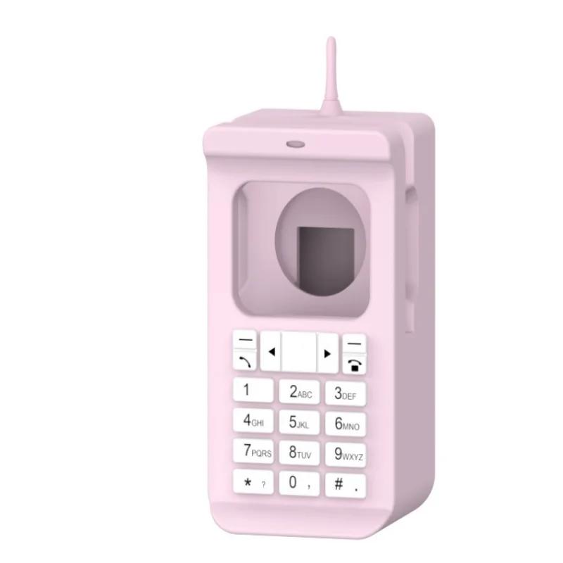 

Зарядная настольная подставка Креативная док-станция для беспроводной зарядки Силикон розовый