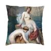 Nordic Victorian Angel Cushion Cover Velvet Fairies Sea Throw Pillow Case Living Room Decoration Pillowcase