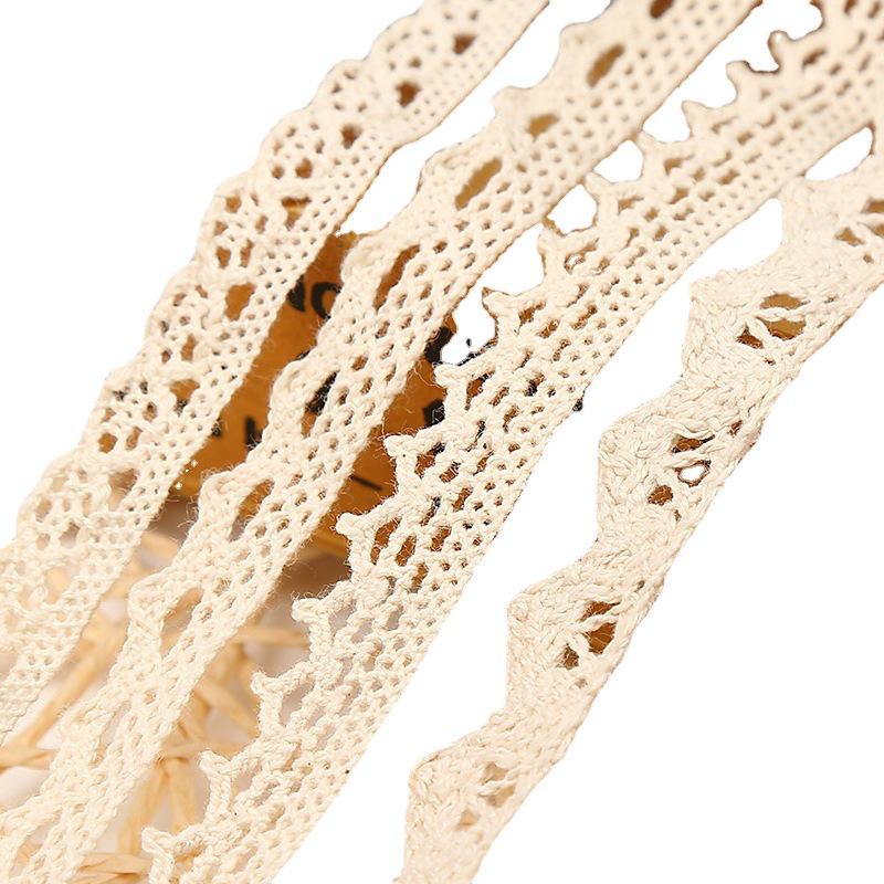 Woven Cotton Lace Fabric for DIY Tablecloths, Sofas, Bedding, and Curtains