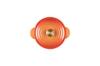 Le Creuset Cocotte Every 18 Cast Iron Enameled Pot Flame Crucible Light Gold Knob Gas IH Oven Compatible
