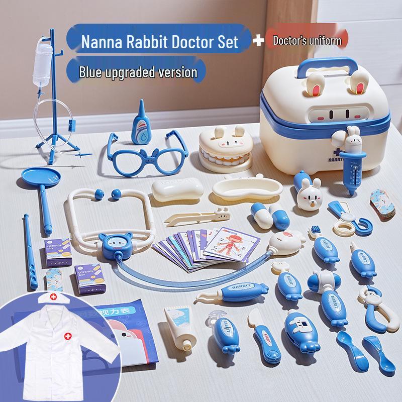 Kids' Doctor Playset: Dental Tools & Stethoscope for Imaginative Role-Play