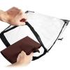 Foldable Drawstring Backpack Large Capacity Jelly Bag Simple PVC Transparent Bag  Mountaineering