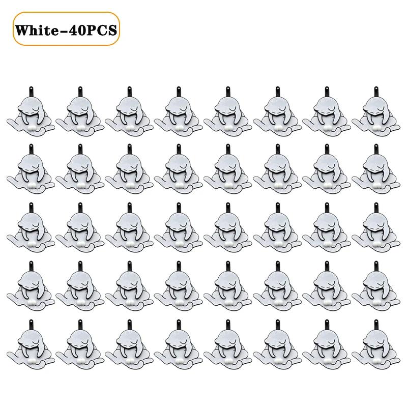 1-40PCS Creative Pull Play Egg Cat Keychain Pendant Cute Rotatable Acrylic Bag Pendant for Women Keyring Purse Car Accessories